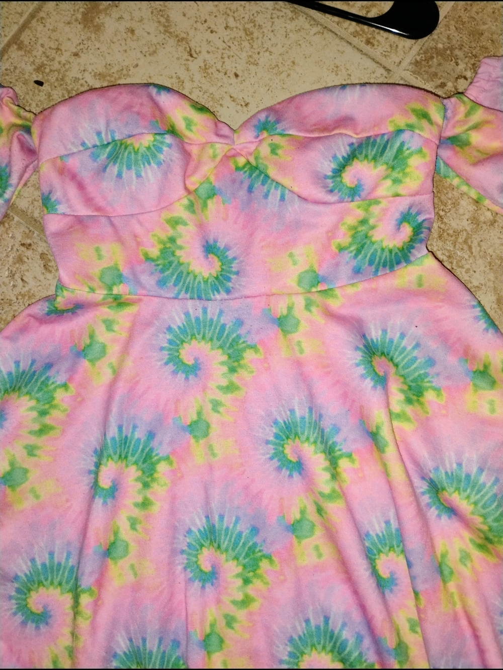 Everland Clothing Pink Tie-Dye Dress - Picture 2 of 4